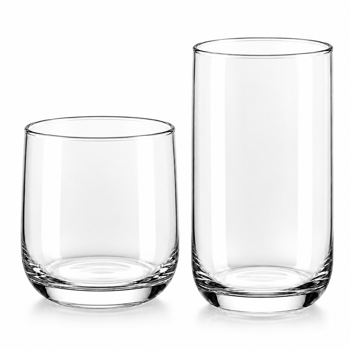 Glass cup collection