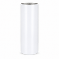 16 Pack Sublimation Tumblers Straight Skinny Tumbler Blanks Bulk 20oz for Heat Transfer, Individual Gift Boxed, Double Wall Insulated Tumbler with Shrink Wrap & Straws clean product image